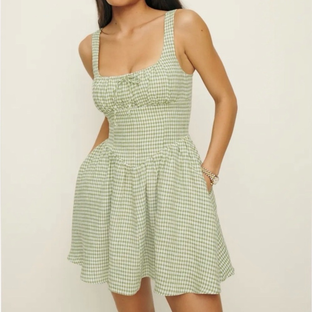Reformation Daria linen dress